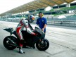 James Toseland in Pit Lane at Sepang test