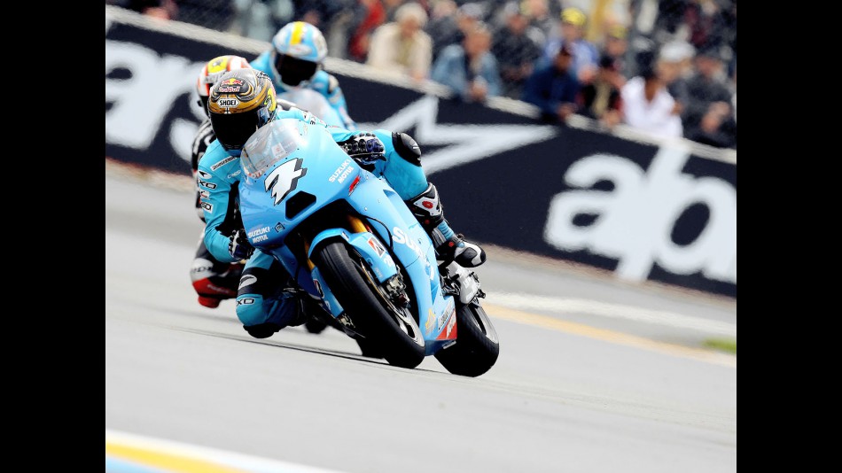 Chris Vermeulen in action in Le Mans