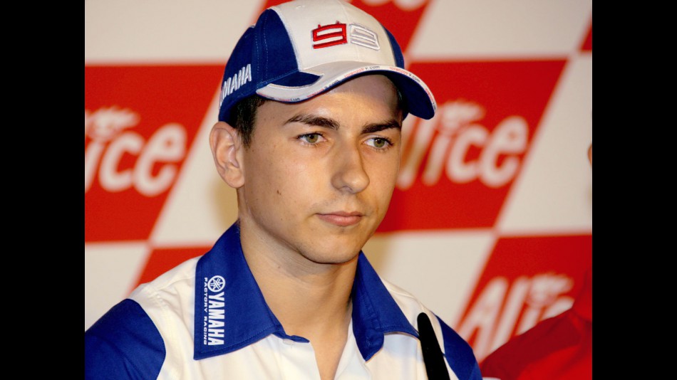 Jorge Lorenzo at the Gran Premio D´Italia Alice Press Conference