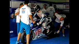 Jorge Lorenzo Sepang Test Yamaha YZR M1