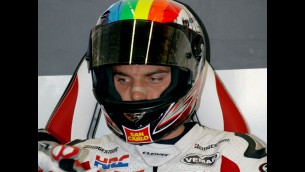 Differing fortunes for Gresini pair on day one
