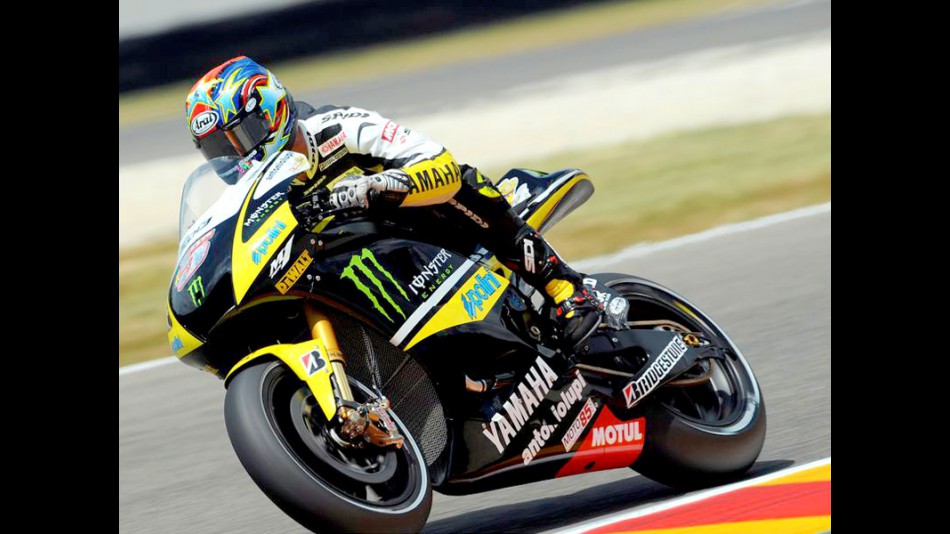 Colin Edwards in action in Mugello