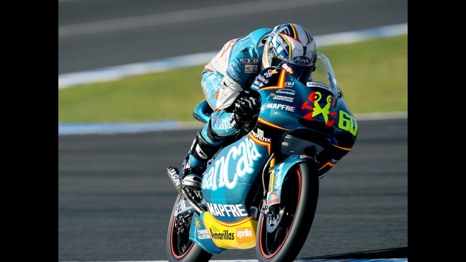 Julian Simon on track