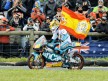 125cc World Champion Julián Simón celebrates victory at Phillip Island