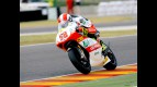 Marco Simoncelli in action in Mugello