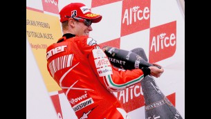 italy mugello motogp race stoner describes route to victory in Italy