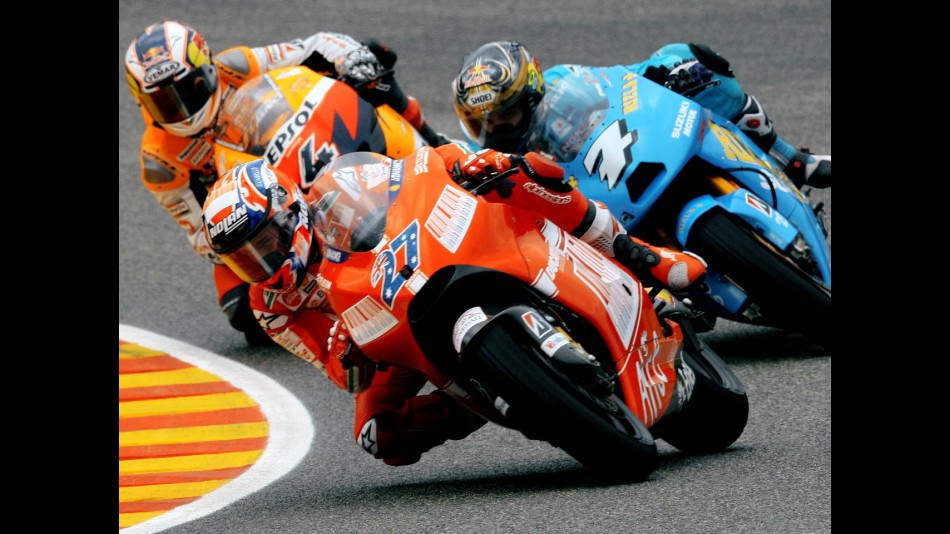 MotoGP Group in action in Mugello