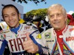 Valentino Rossi and Giacomo Agostini at Isle of Man TT