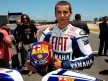 Lorenzo displays Barça livery at Montmeló