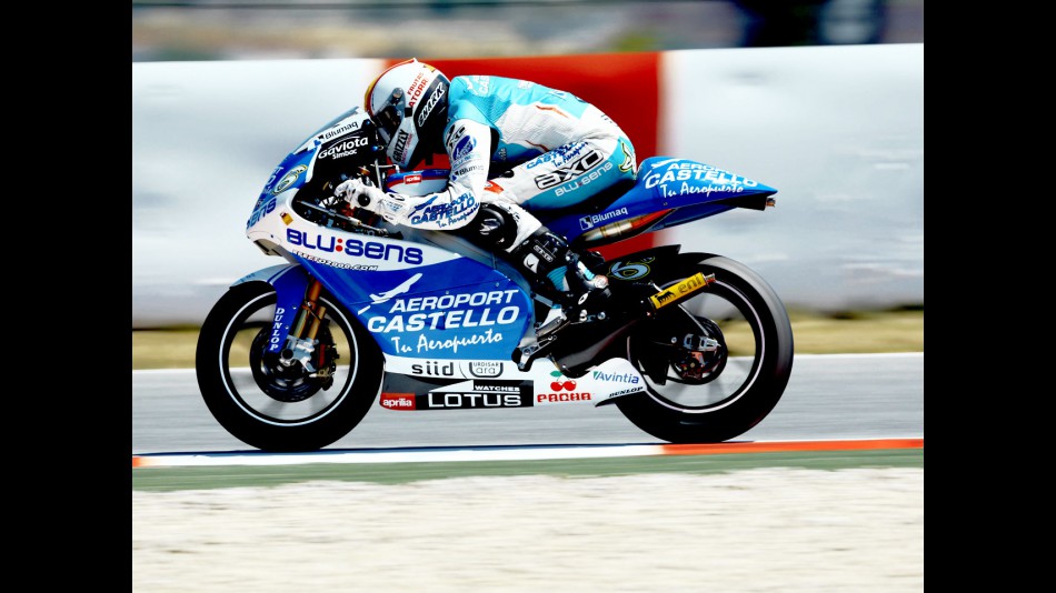Alex Debon in action in Montmeló