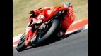Casey Stoner in action in Montmeló