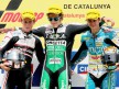 Nico Terol, Andrea Iannone and Sergio Gadea on the Podium at Montmeló
