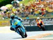 Loris Capirossi in action in Montmeló