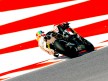 Alex de Angelis in action in Montmeló