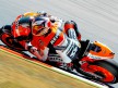 Andrea Dovizioso in action in Montmeló