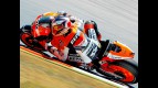 Andrea Dovizioso in action in Montmeló