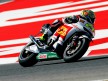 Toni Elias in action in Montmeló