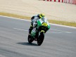 Andrea Iannone in action in Montmeló