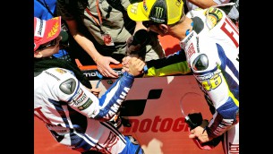 Rossi and Lorenzo reflect on incredible battle