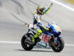 Valentino Rossi celebrates win in Catalunya