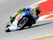 Valentino Rossi in action in Montmeló