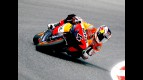 Andrea Dovizioso in action in Montmeló