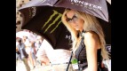 Monster Yamaha Tech 3 Paddock Girl at Montmeló