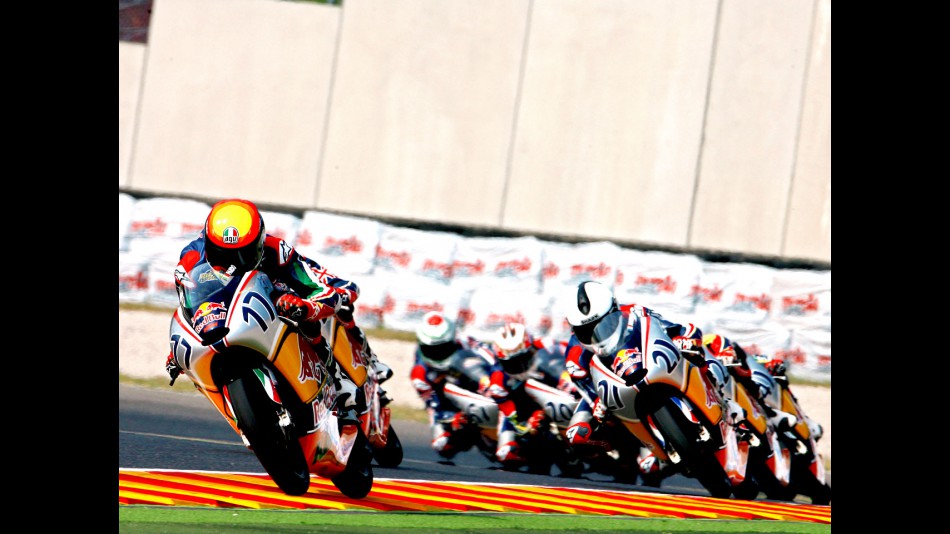 Red Bull Rookies in action