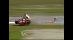 Pol Espargaro crash in Assen FP1