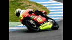 Sandro Cortese in action at the Official Test in Jerez