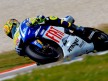 Valentino Rossi in actionin Assen