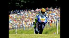 Valentino Rossi in action in Brno