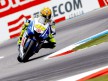 Valentino Rossi in action in Assen