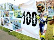 Rossi's celebration of a century of GP wins