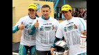 Sergio Gadea, Jorge Martínez Aspar and Julian Simon after 125cc Race in Assen