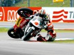 Alvaro Bautista crashes during 250cc race in Assen