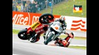 Alvaro Bautista crashes during 250cc race in Assen