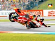 Alvaro Bautista crashes during 250cc race in Assen