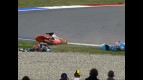 Cameron Beaubier and Danny Webb crash during race in Assen