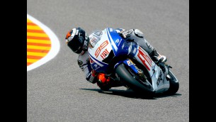 Lorenzo the pacesetter in Tuscan Friday sunshine