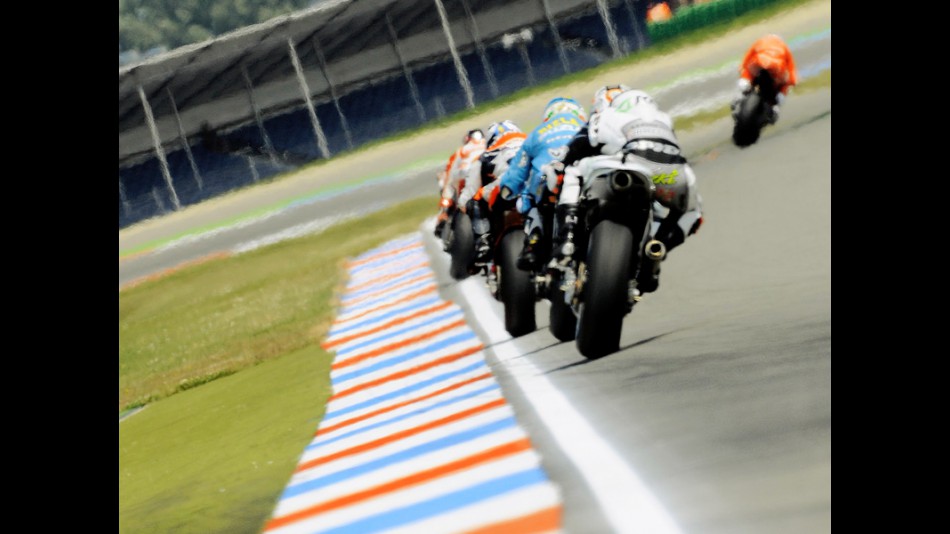 MotoGP Group in action in Assen