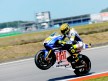 Valentino Rossi pulls off a wheelie in Assen