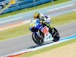 Valentino Rossi in action in Assen