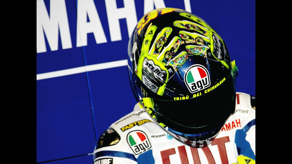 Valentino Rossi´s helmet for Mugello