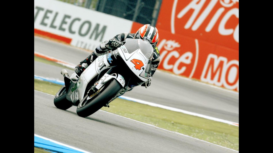 Hiroshi Aoyama in action in Assen