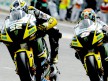 James Toseland and Colin Edwards in action