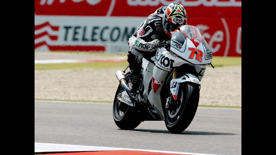 Yuki Takahashi in action in Assen