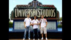 Casey Stoner, Toni Elías and Randy de Puniet visit Universal Studios Hollywood