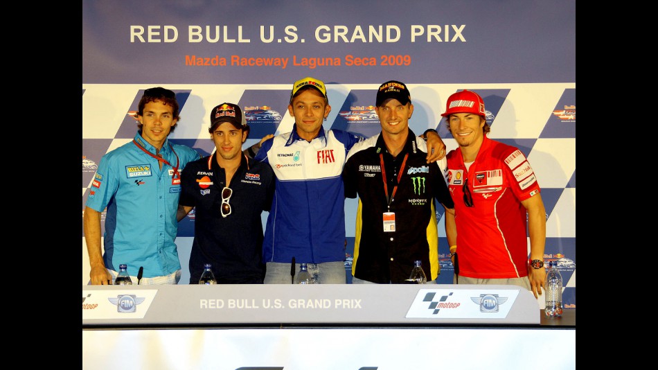 MotoGP Riders at the Red Bull U.S. Grand Prix press conference