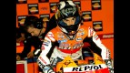 Dani Pedrosa in the Repsol Honda garage